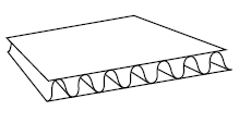 Гофрокартон листовой